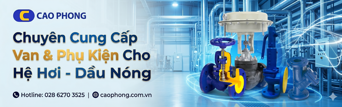 Van hệ hơi công nghiệp