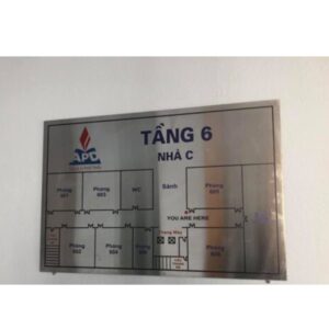 Biển chỉ dẫn tòa nhà, văn phòng chính hãng - LED Cao Phong