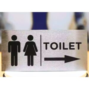 Biển chỉ dẫn Toilet chính hãng - LED Cao Phong