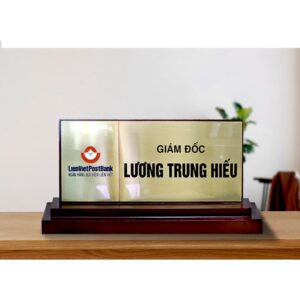 Biển chức danh CD-02 chính hãng - LED Cao Phong
