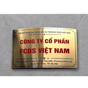 Biển công ty CT-01 chính hãng - LED Cao Phong