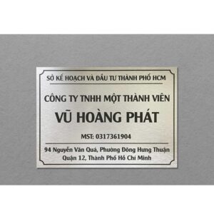 Biển công ty CT-02 chính hãng - LED Cao Phong