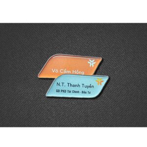 Thẻ tên nhân viên mẫu BT-02 chính hãng - LED Cao Phong